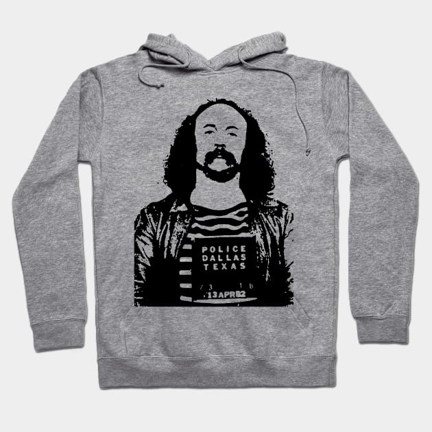 david Crosby Mugshot Hoodie by ölümprints